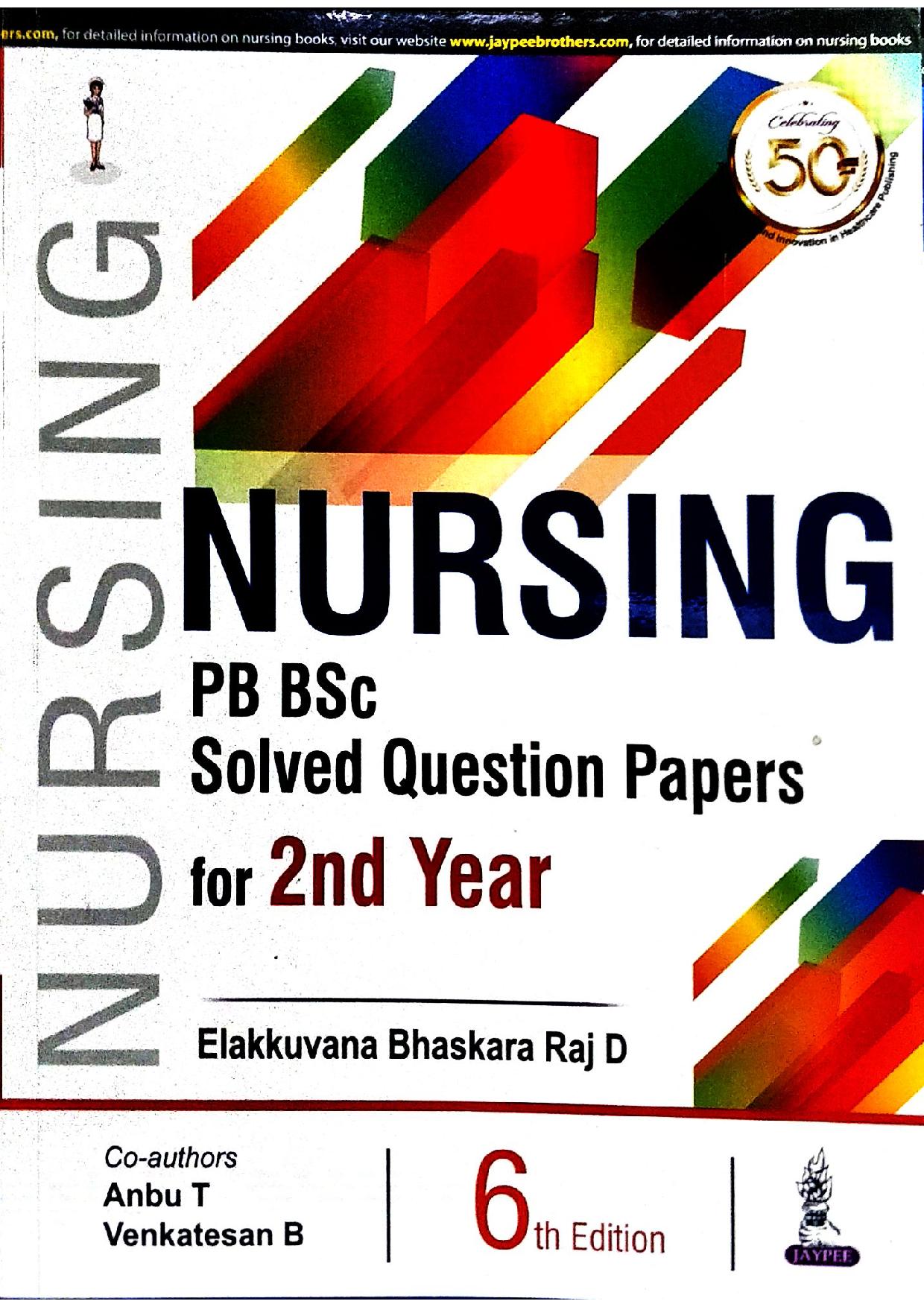 Nursing Pb Bsc Solved Question Papers For Nd Year E All