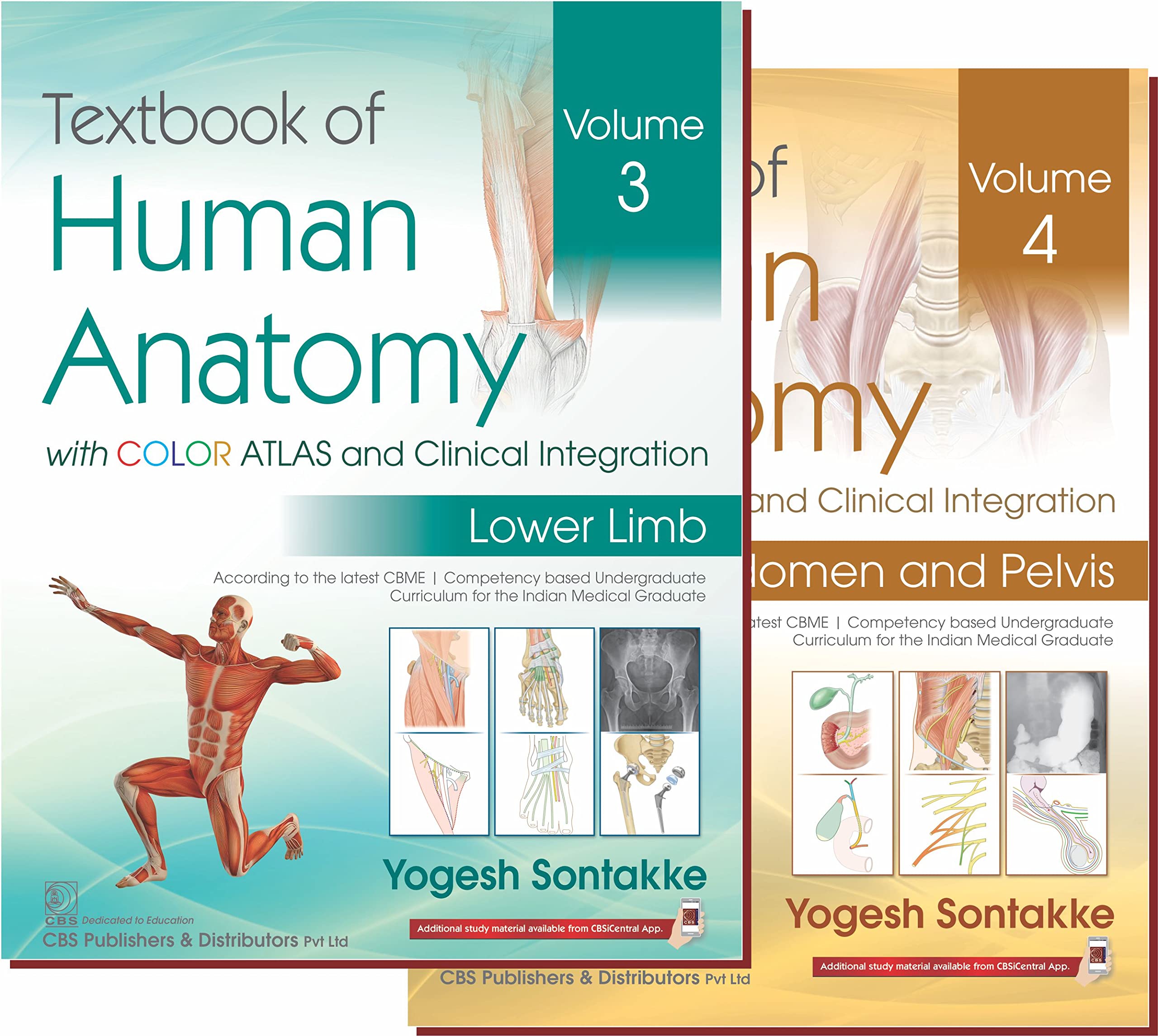textbook-of-human-anatomy-with-color-atlas-and-clinical-integration-volume-3-4-set